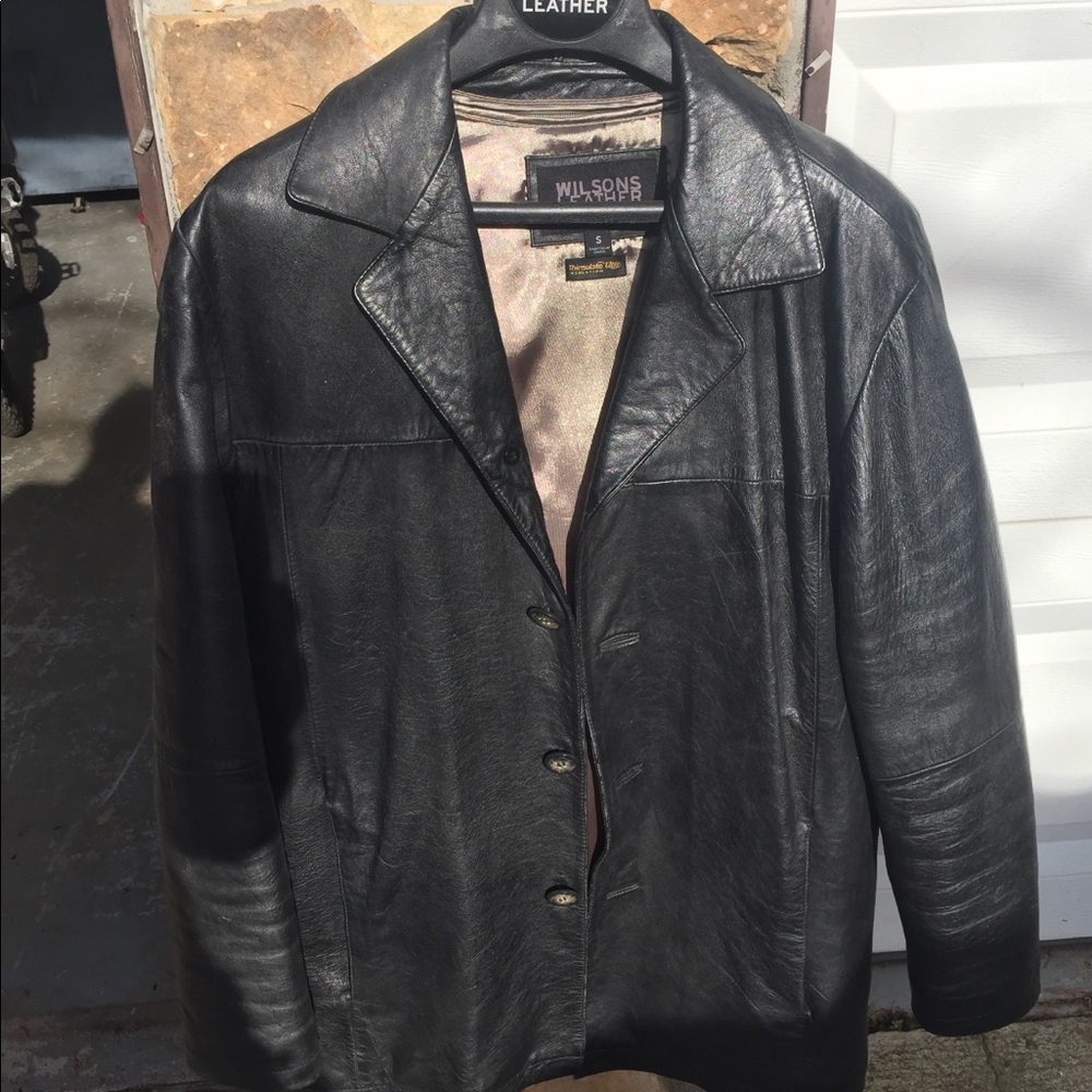 Leather jacket